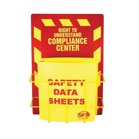 Sas Safety MSDS COMPLIANCE CENTER WALL MOUNT SA6000-75